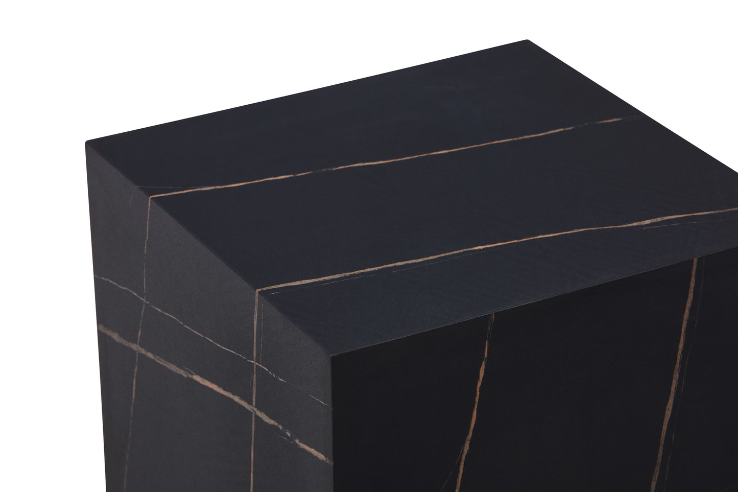 Sidebord Cuboid 200 – Sort - Nordic Unique