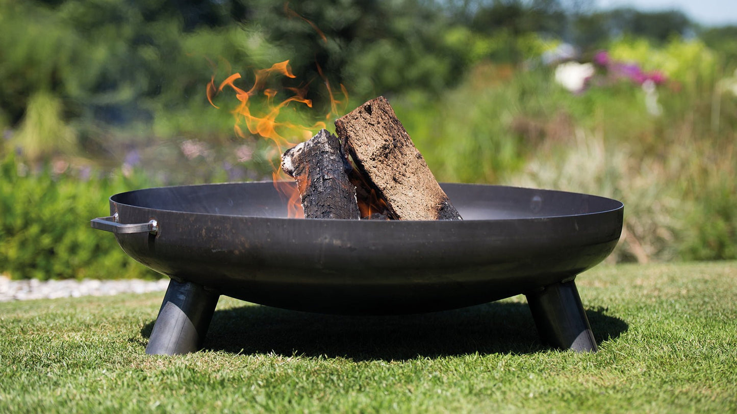 Salo Bålfad – 80 cm Industrielt Look - Nordic Unique