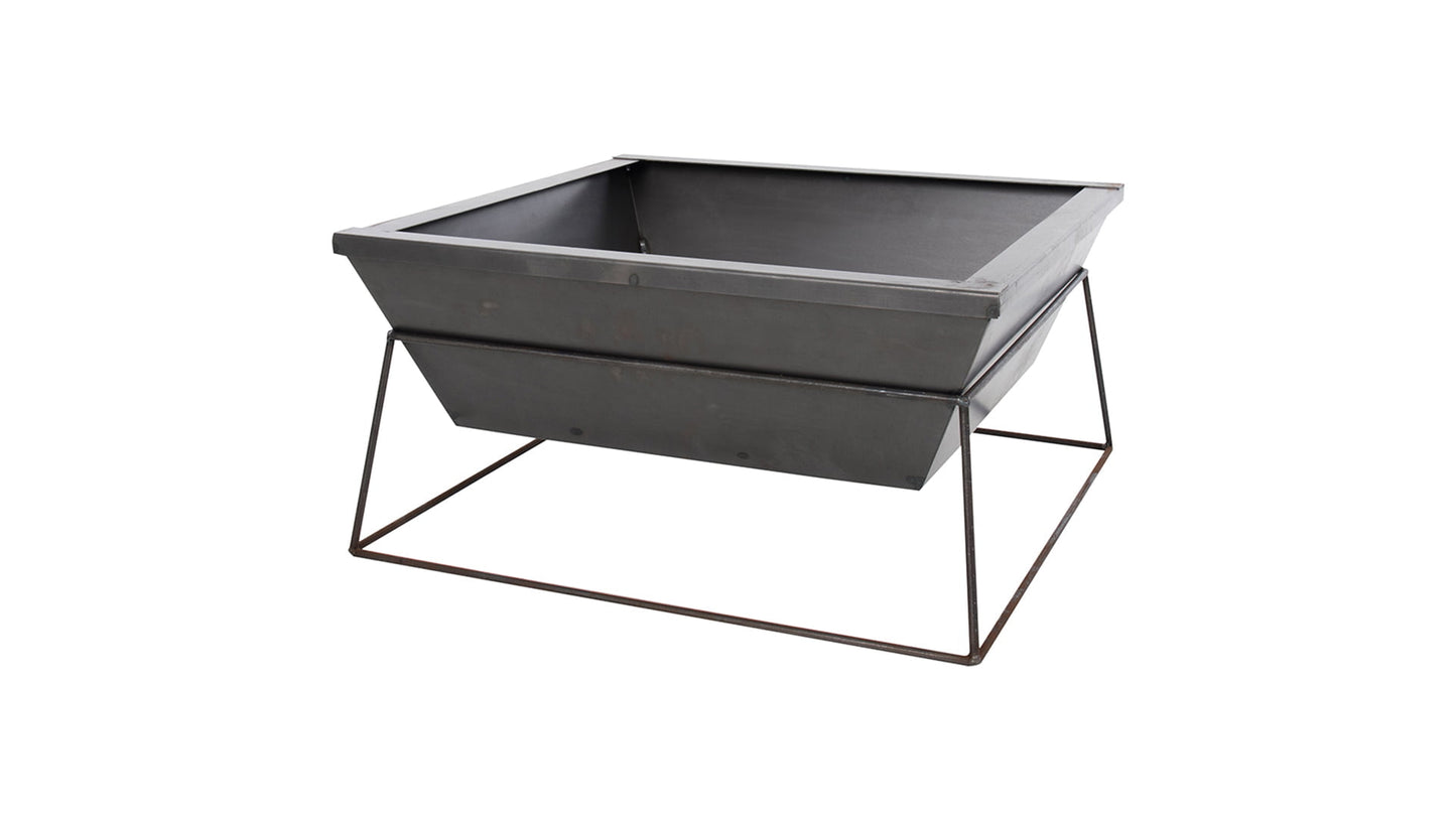 Reso Bålfad – Sort / Industrielt Look - Nordic Unique