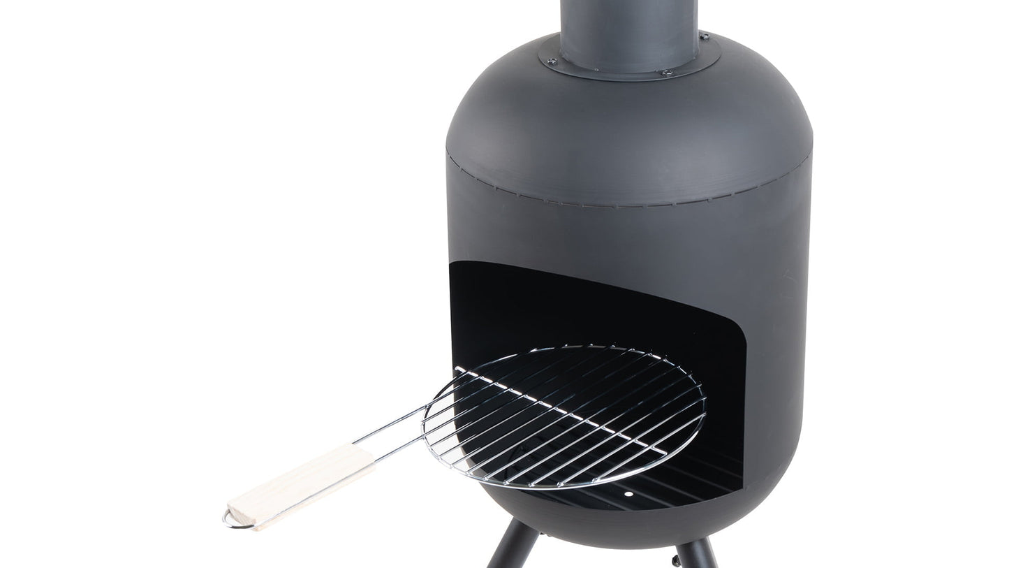 Fuego Udendørs Pejs/Bålfad L – Sort - Nordic Unique