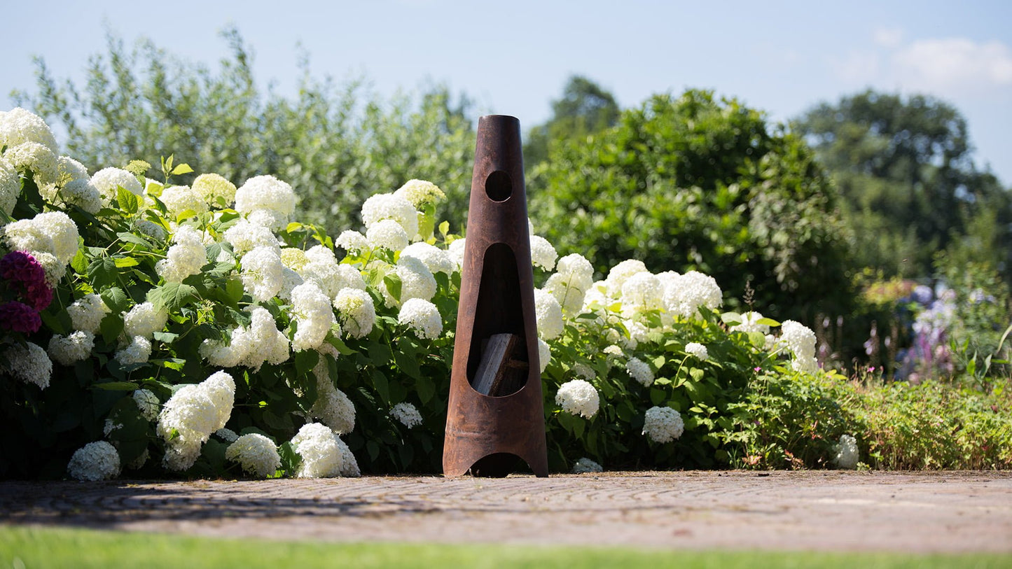 Thor Mini Bålfad – Håndlavet 110 cm Rust - Nordic Unique