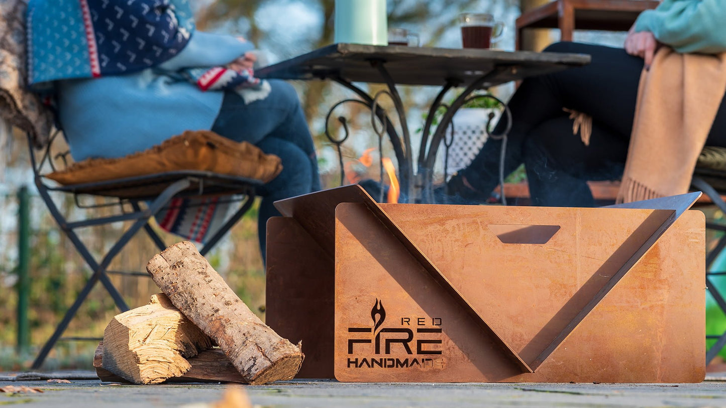 V Bålfad Handmade – Rust - Nordic Unique