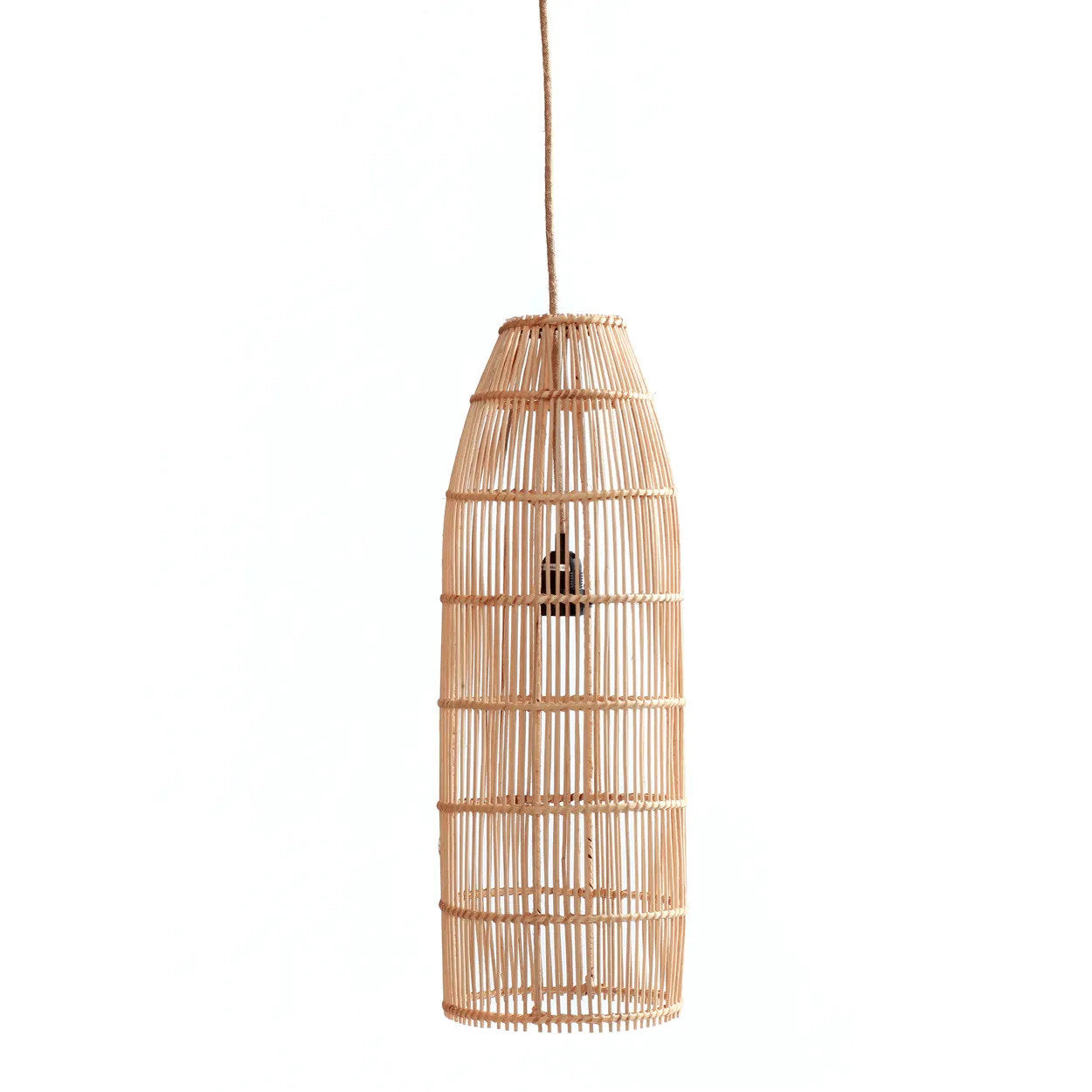 Fiskerfælden Lampe Vedhæng - Naturlig - M