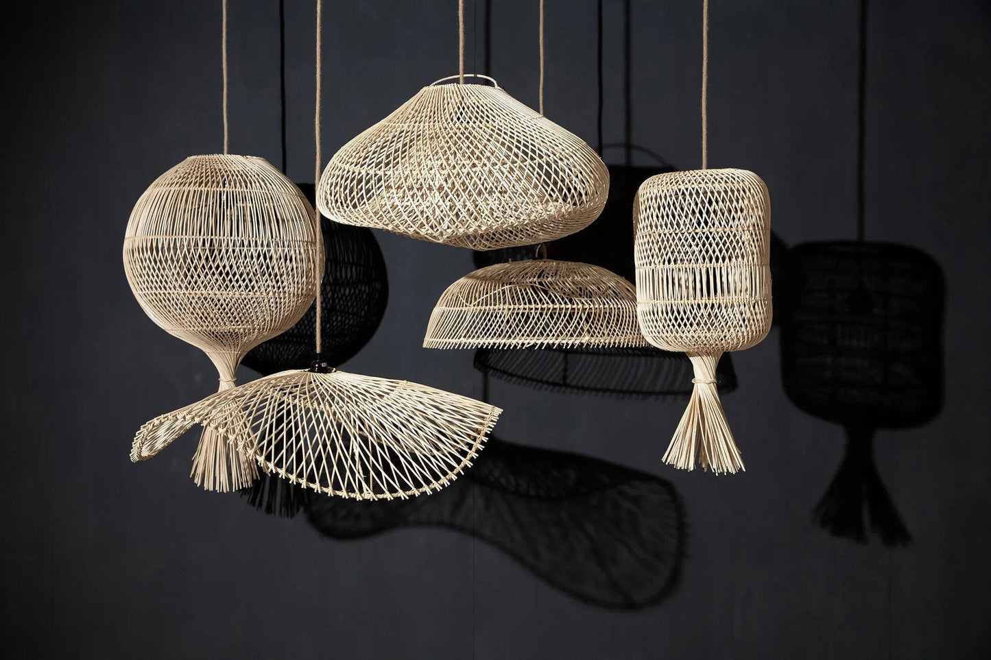 Wonton Floor Lamp - Lamp Pendant - Natural