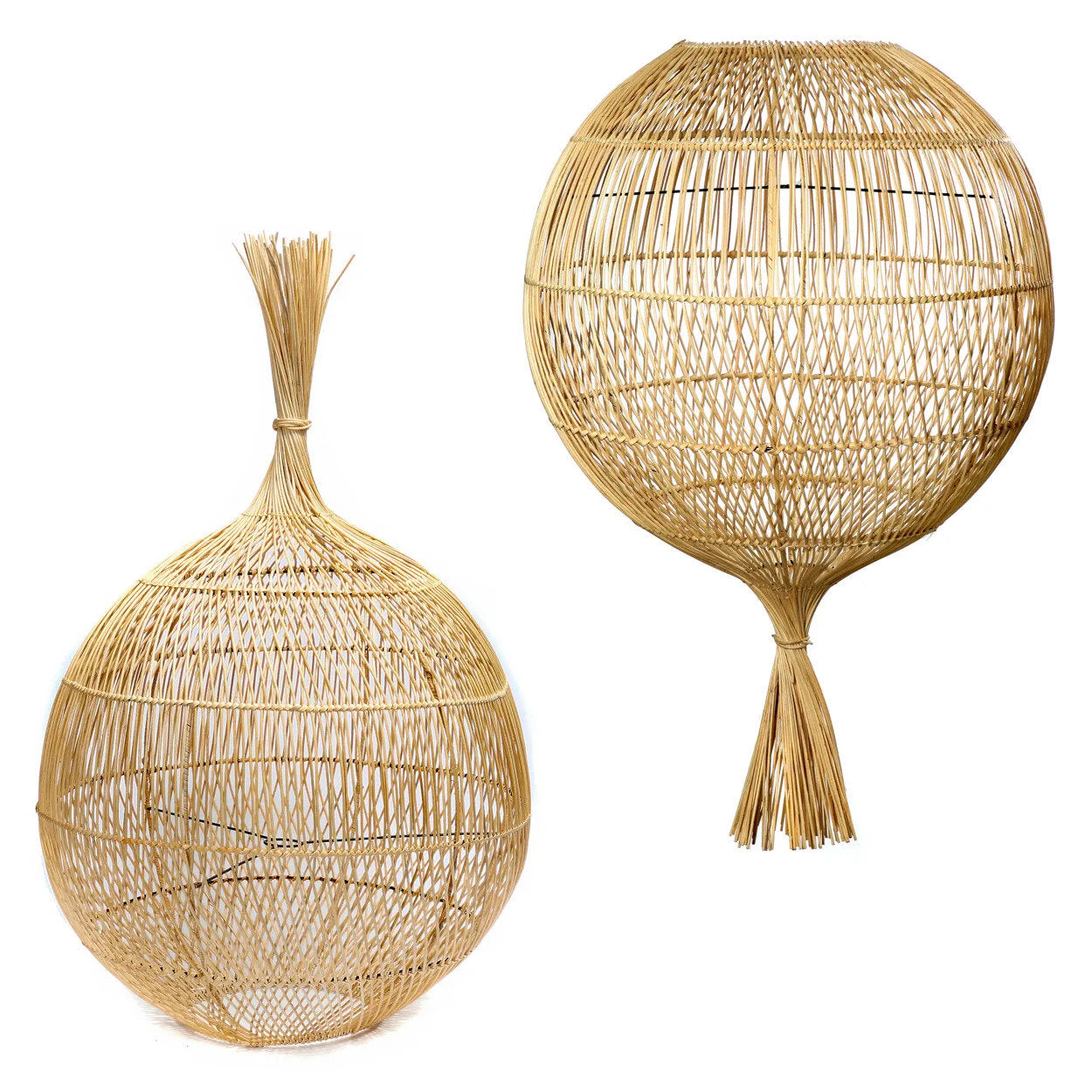 Wonton Floor Lamp - Lamp Pendant - Natural