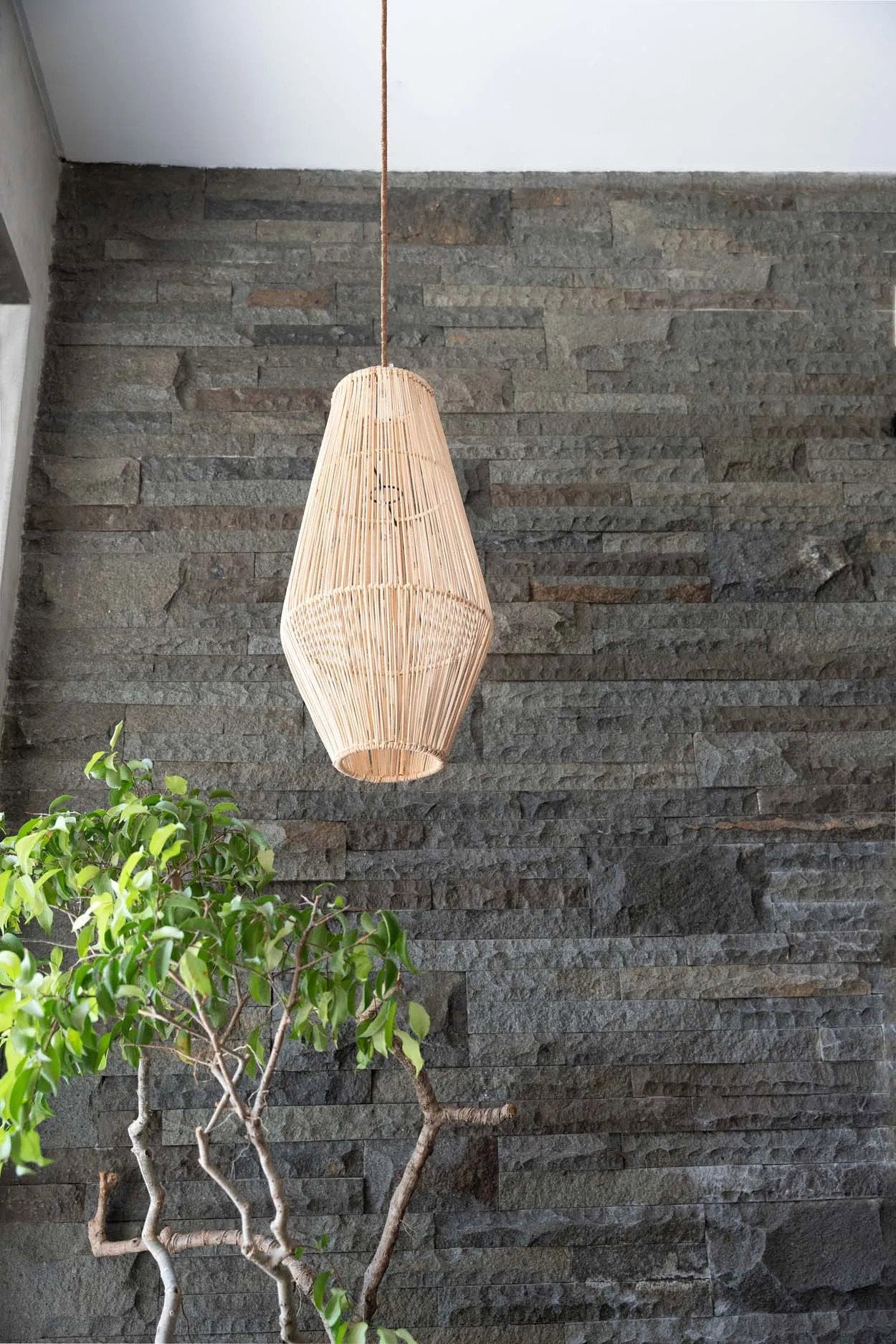 Aphrodisiac Lamp Pendant - Natural - M
