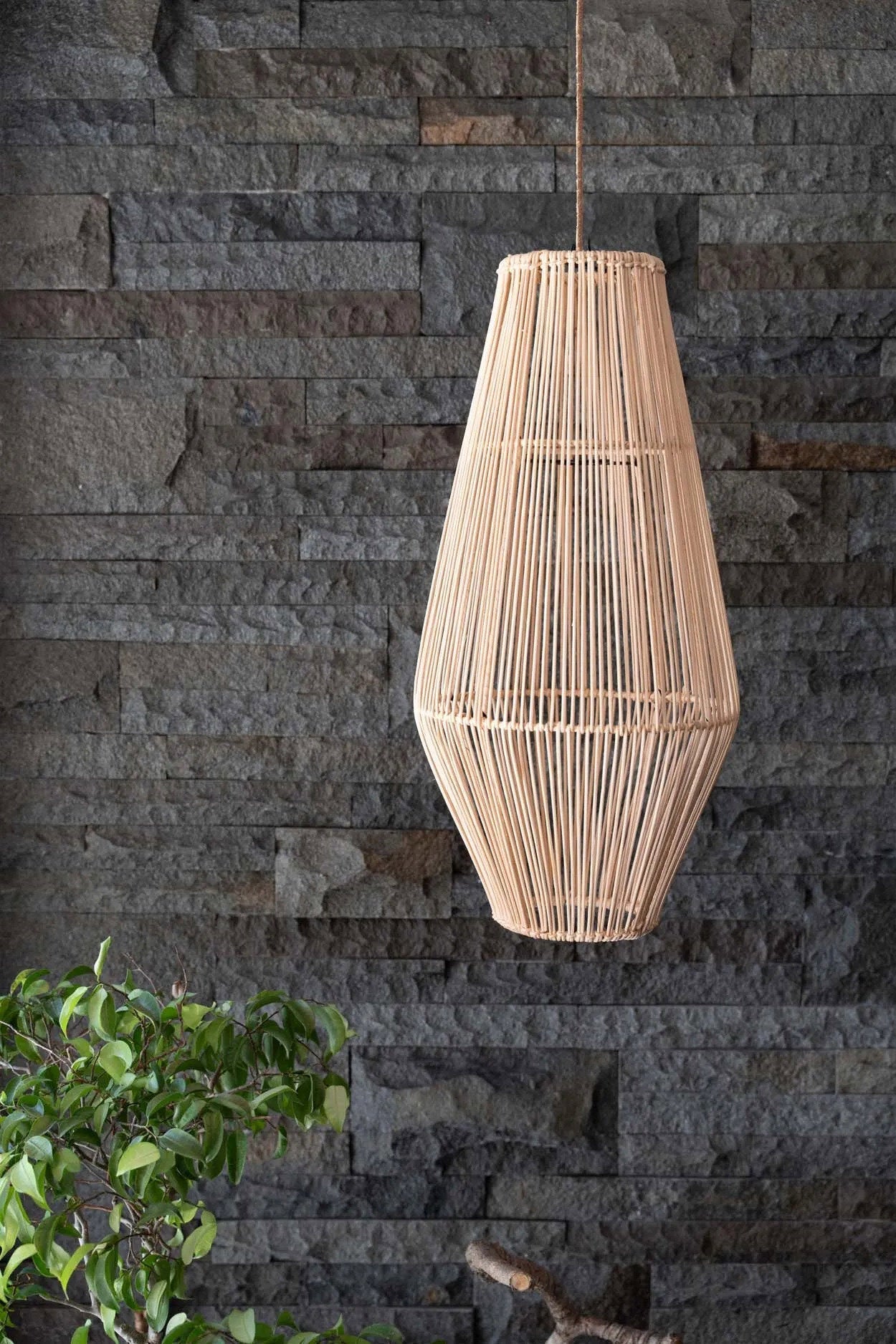 Aphrodisiac Lamp Pendant - Natural - M