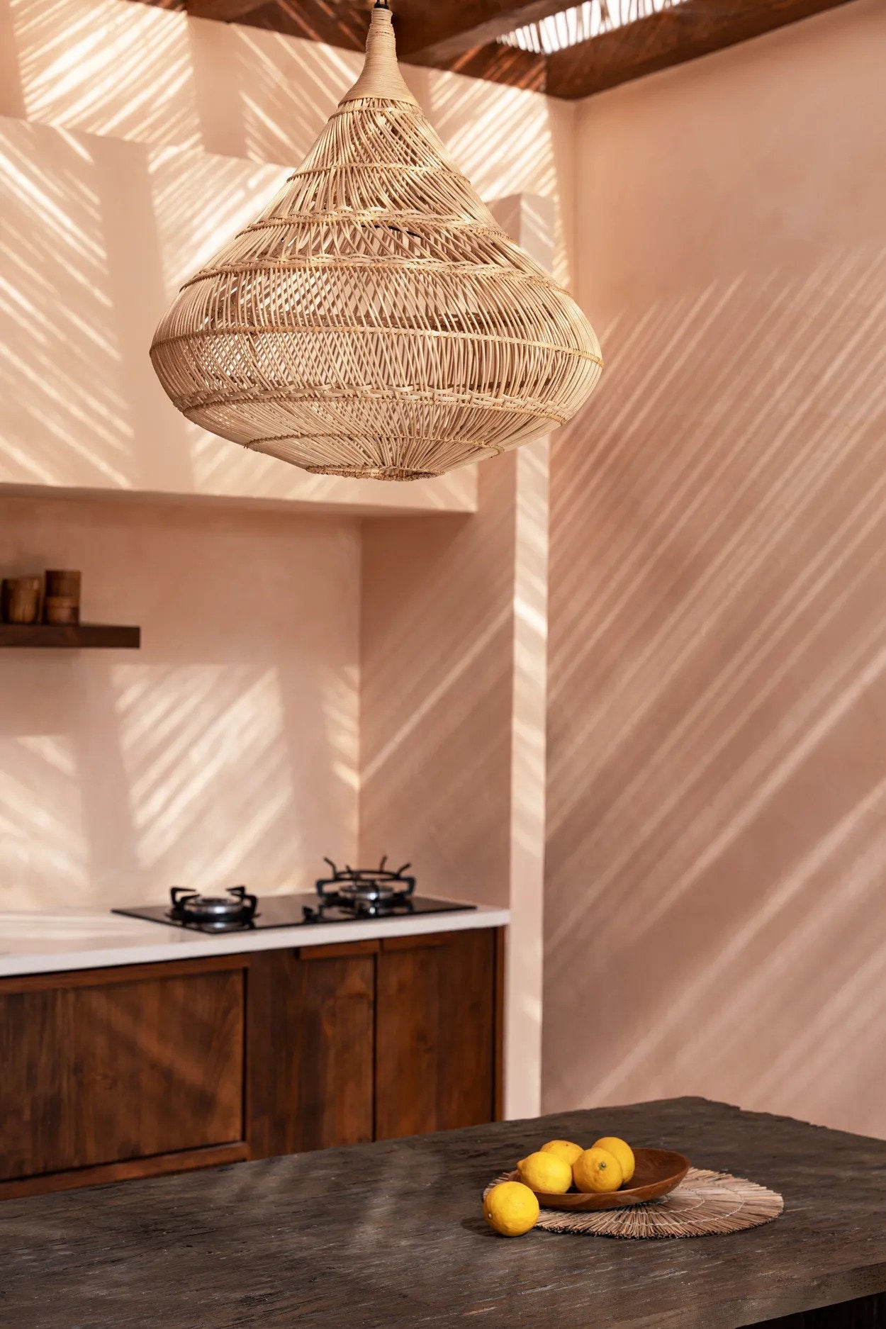 Necklace Lamp Pendant - Natural - XL