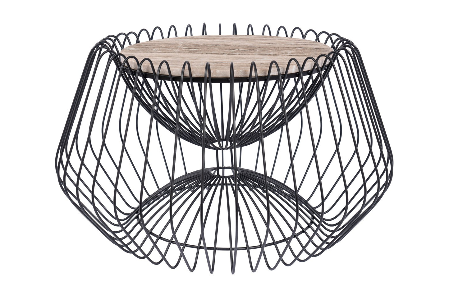 Sidebord Malibu 300 - Brun / Sort - Nordic Unique