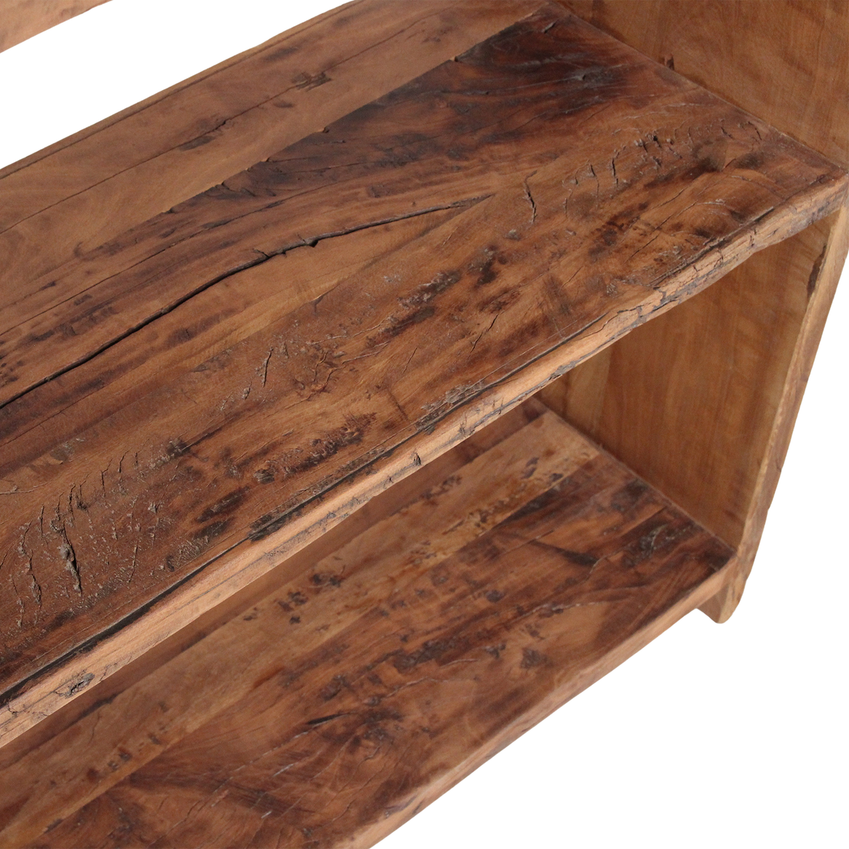 Farmwood opbevaringsreol - FSC-genbrugt træ - 100x37x180 cm