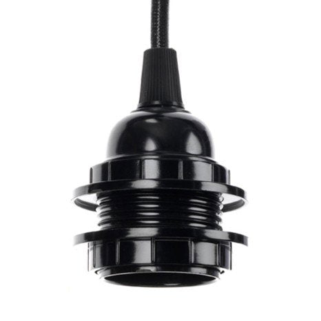 Socket for mounting lamps in the ceiling - Black 450cm