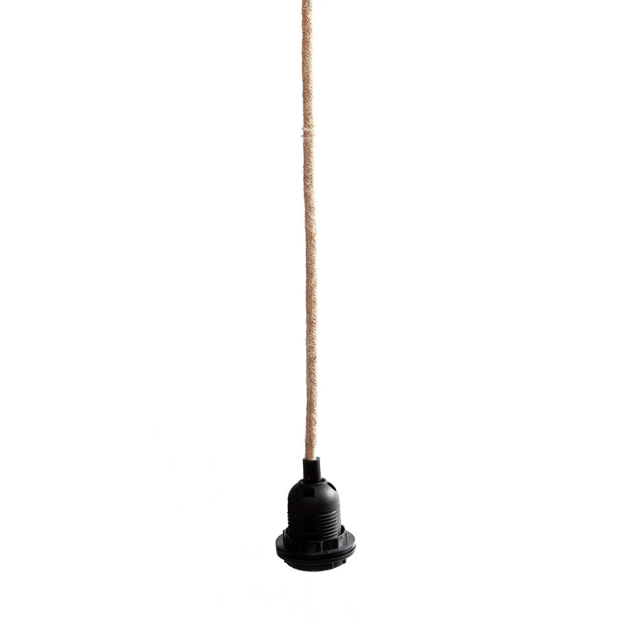 Stik til montering af lamper i loftet - Naturlig sort 250cm