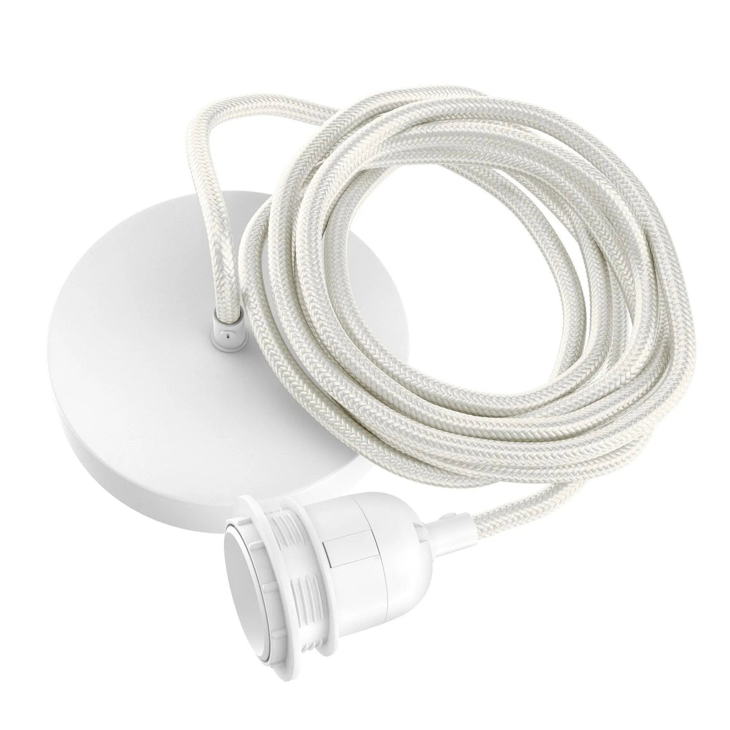 Socket for mounting lamps in the ceiling - White - 250cm