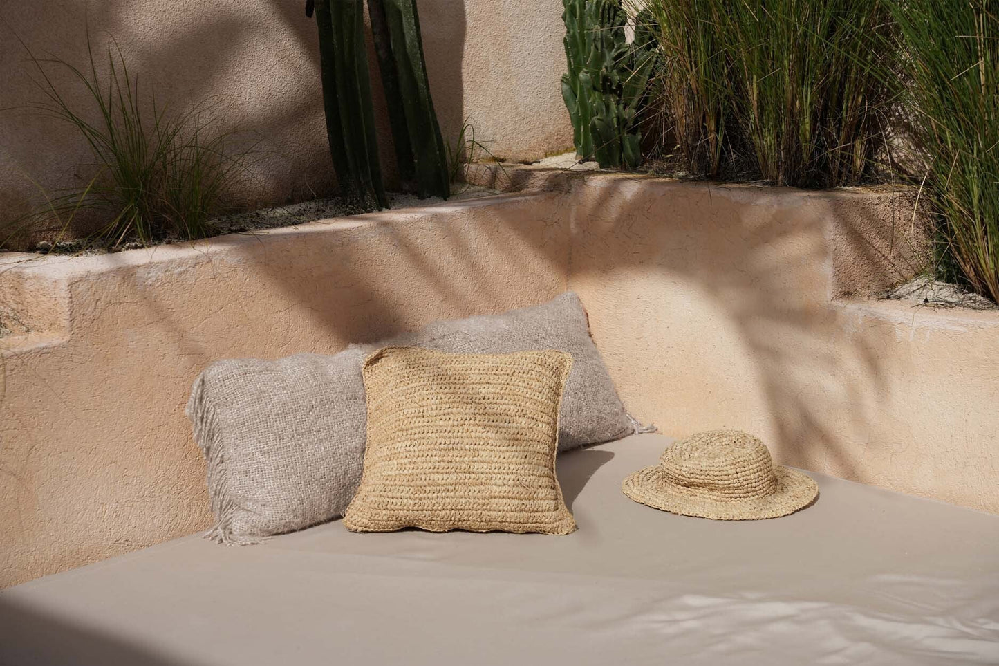 Oh My Gee Cushion Cover - Beige - 35x100cm