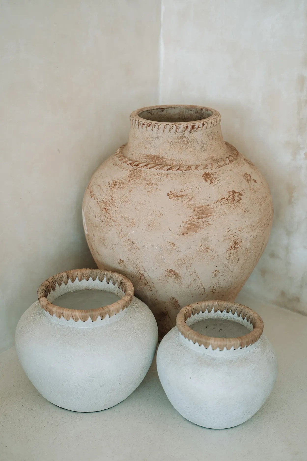 Styly Vase - Beton Natur - L