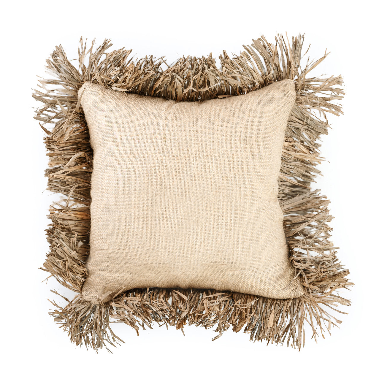 Jute Bonita Cushion Cover - Natural - 40x40cm