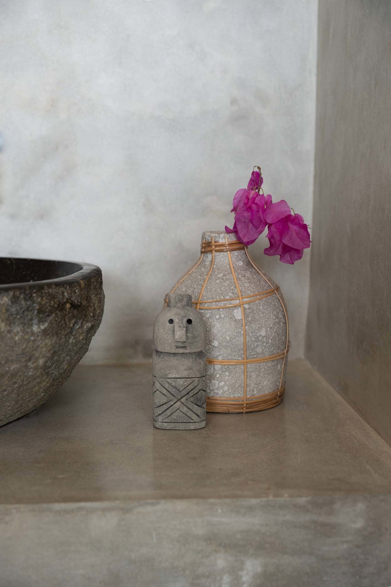 Whoopy Vase - Concrete Natural - S