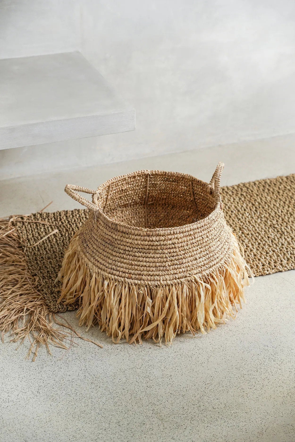 Raffia Deluxe Kurve - Naturlig - M - Nordic Unique
