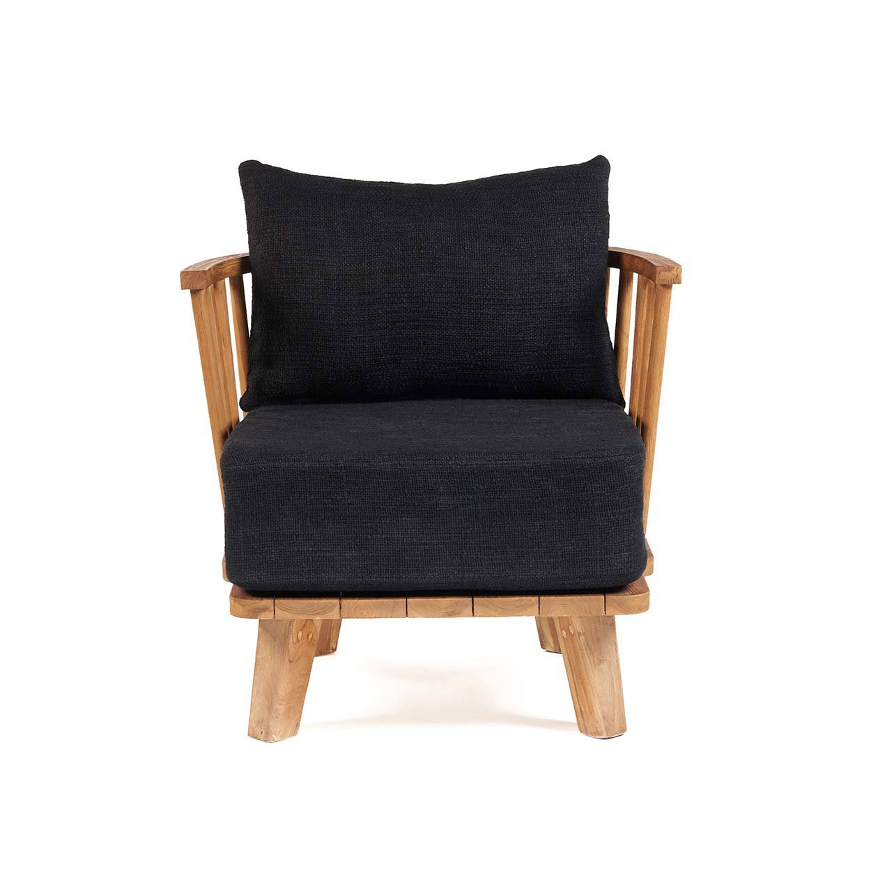 Malawi Single Chair - Natural Black