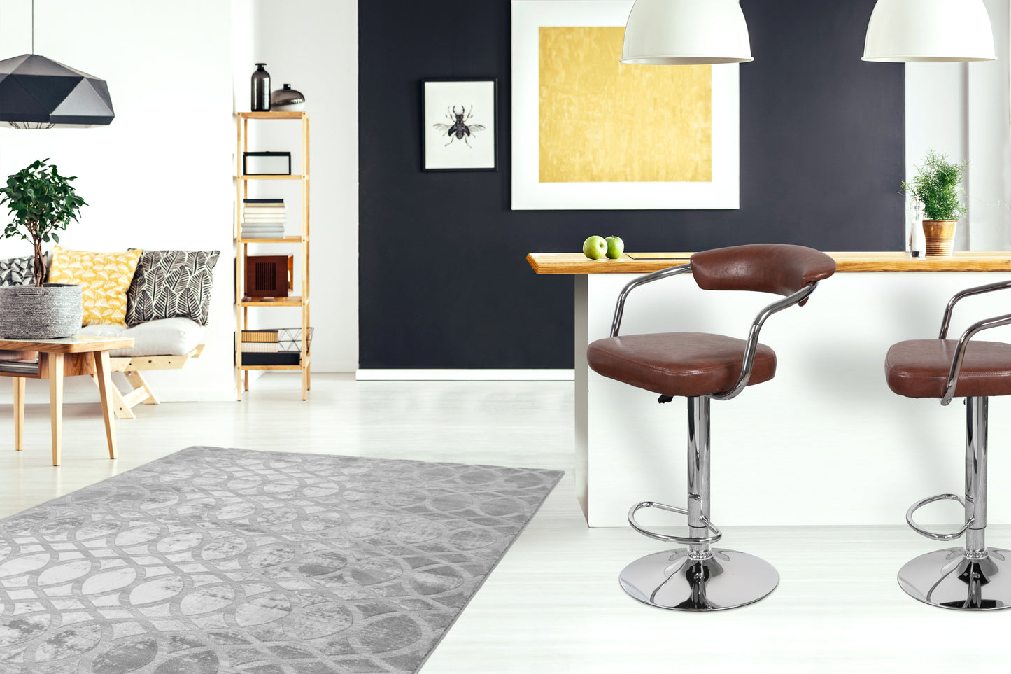 Barstol Midnight 500 2-sæt – Kaffe - Nordic Unique