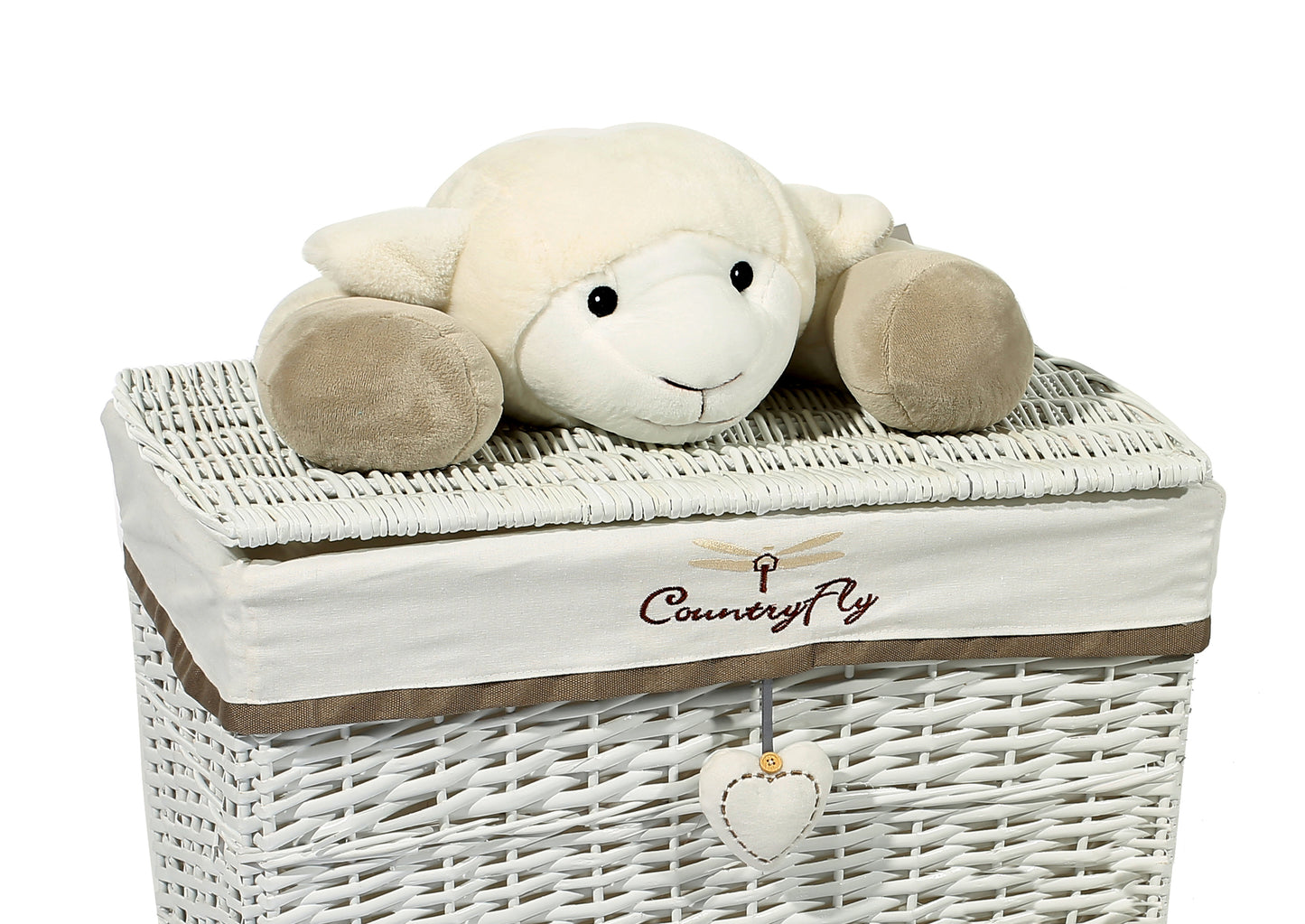 Kurvesæt Fåret – Grå / Hvid - Nordic Unique