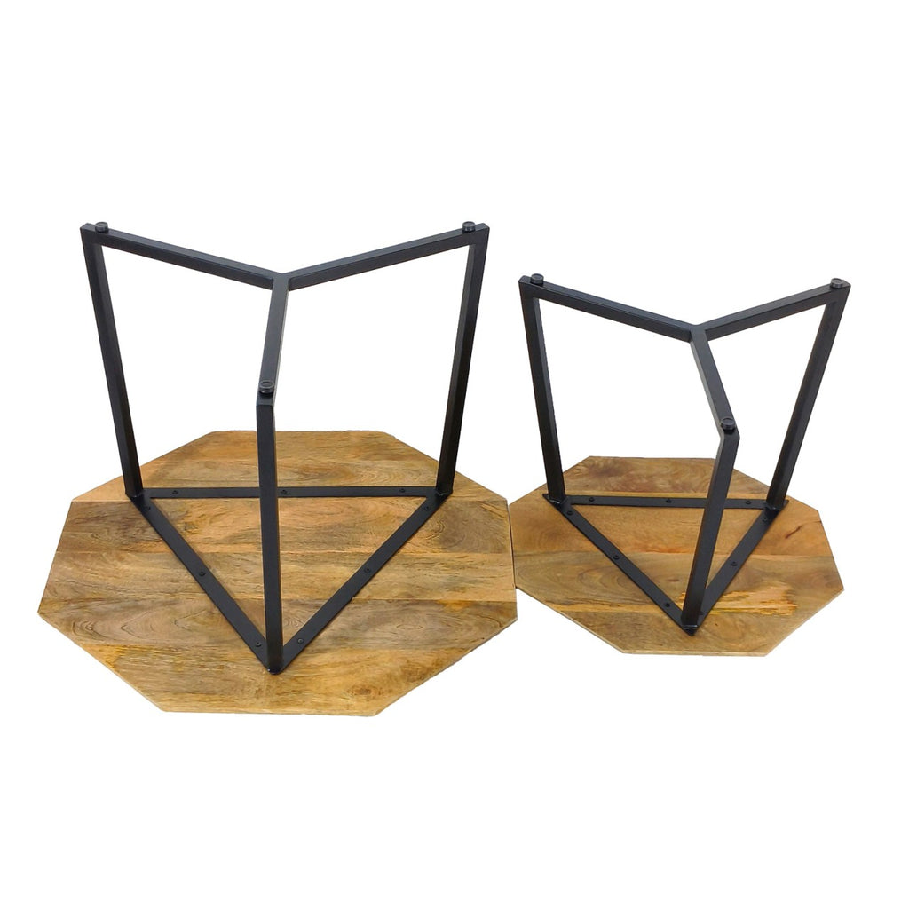 Sofabord 2-delt ottekantet - Nordic Unique