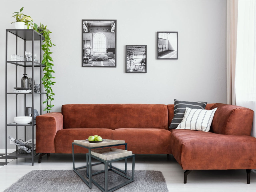 Sofabord 2-delt sæt firkantet - Nordic Unique