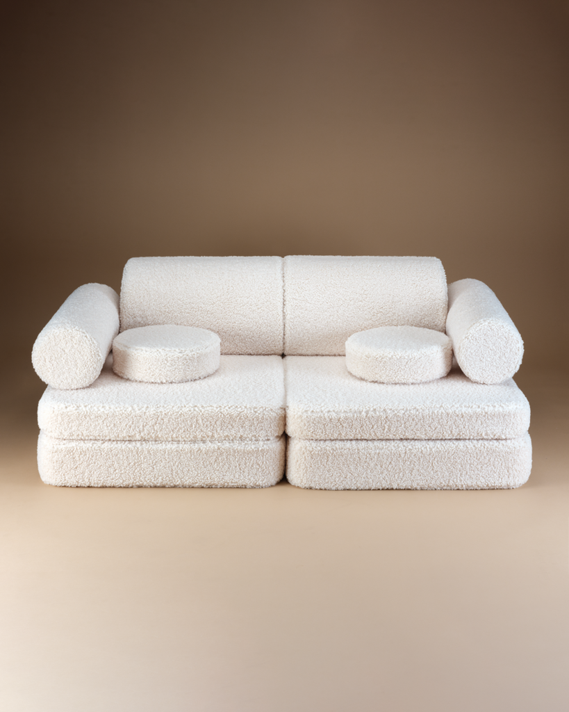 Fløde Hvid Sofa