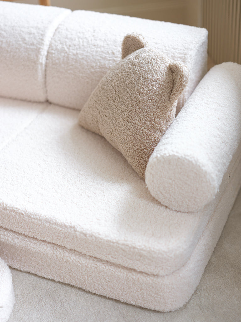 Fløde Hvid Sofa