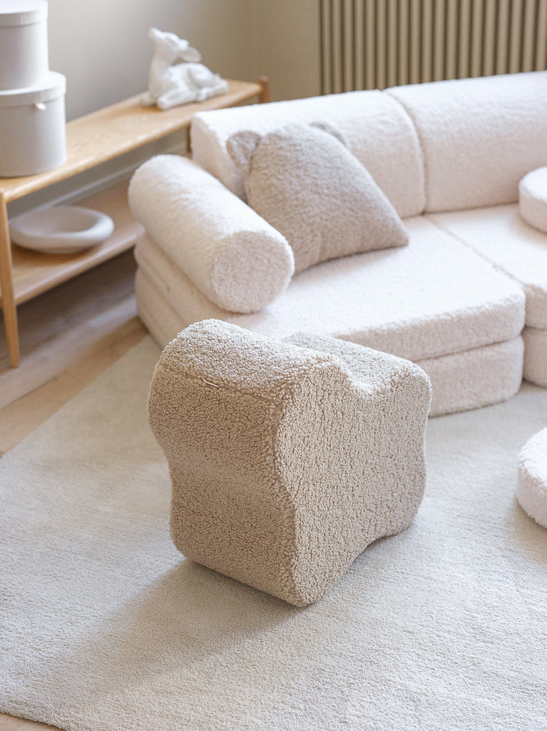 Fløde Hvid Sofa