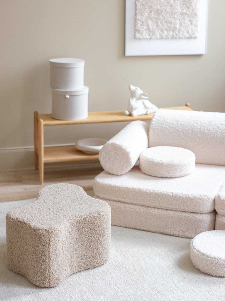 Fløde Hvid Sofa