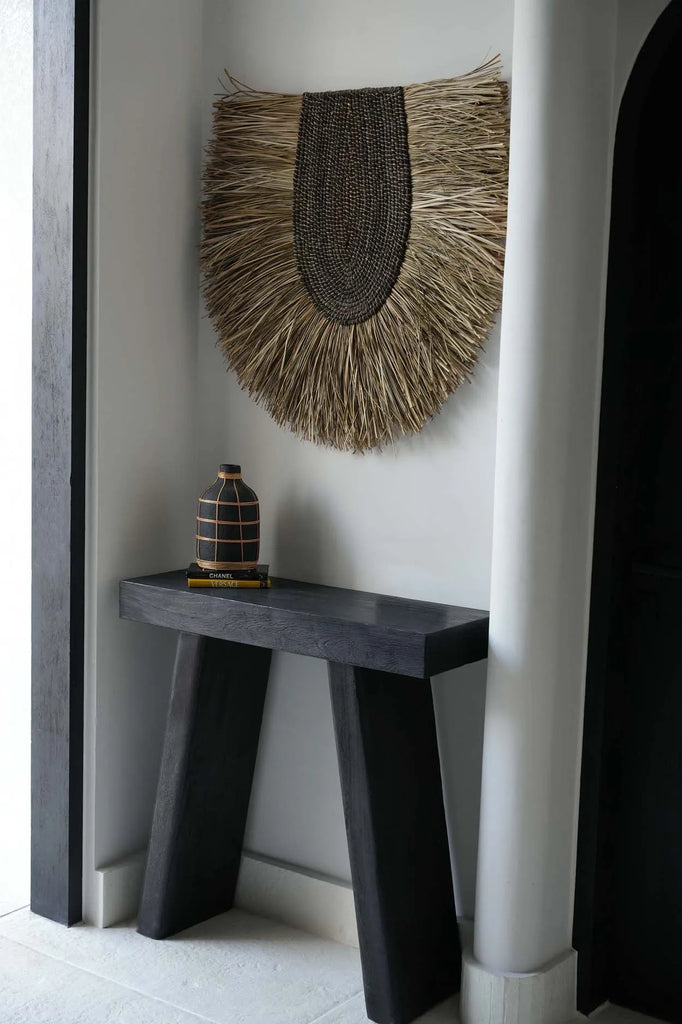 Whoopy Vase - Sort Natur - L