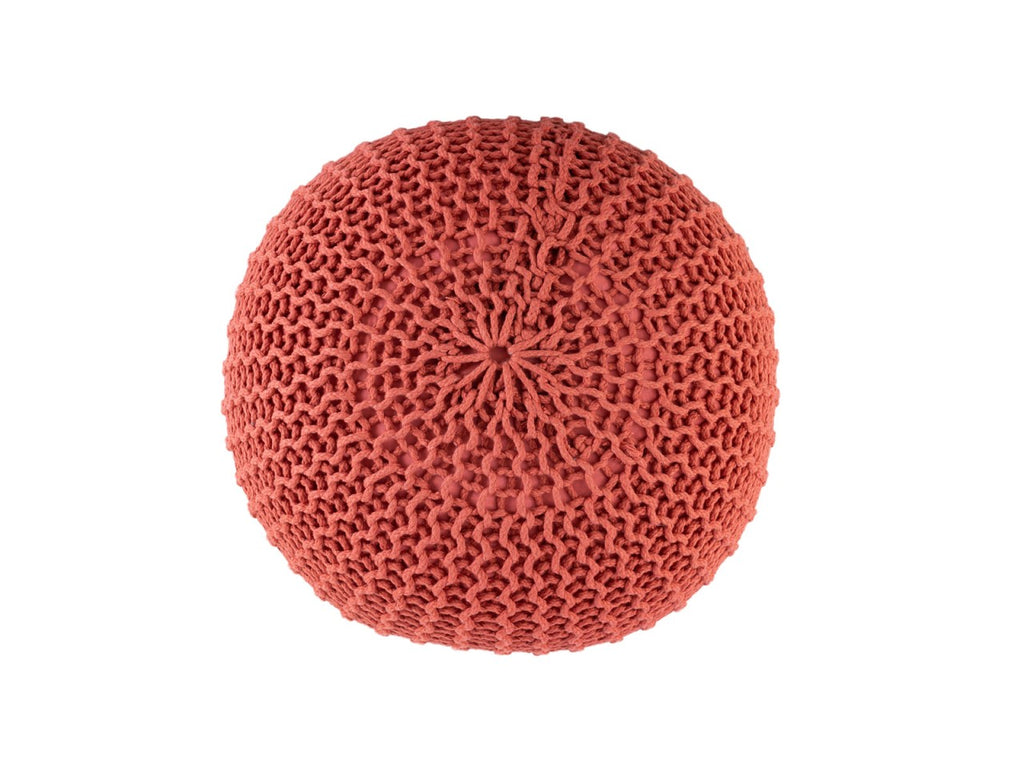 Puf/strikpuf premium Ø45cm 100% vandtæt orange