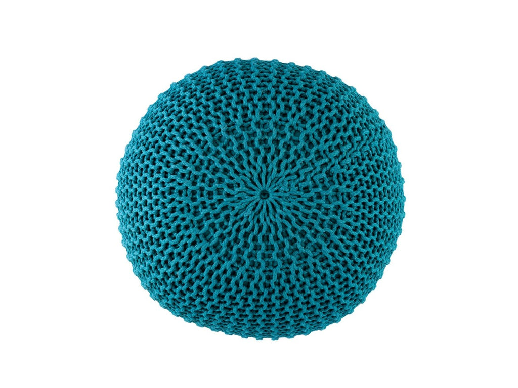 Puf/strikpuf premium Ø45cm 100% vandtæt blå - Nordic Unique