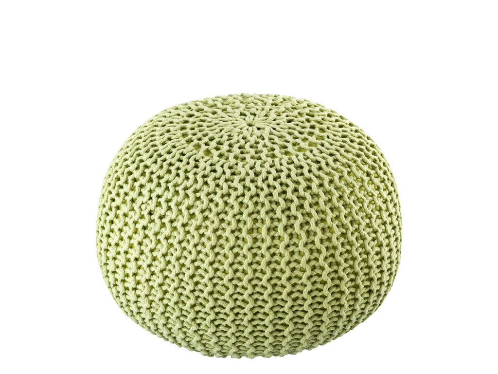 Puf/strikpuf premium Ø45cm 100% vandtæt æblegrøn