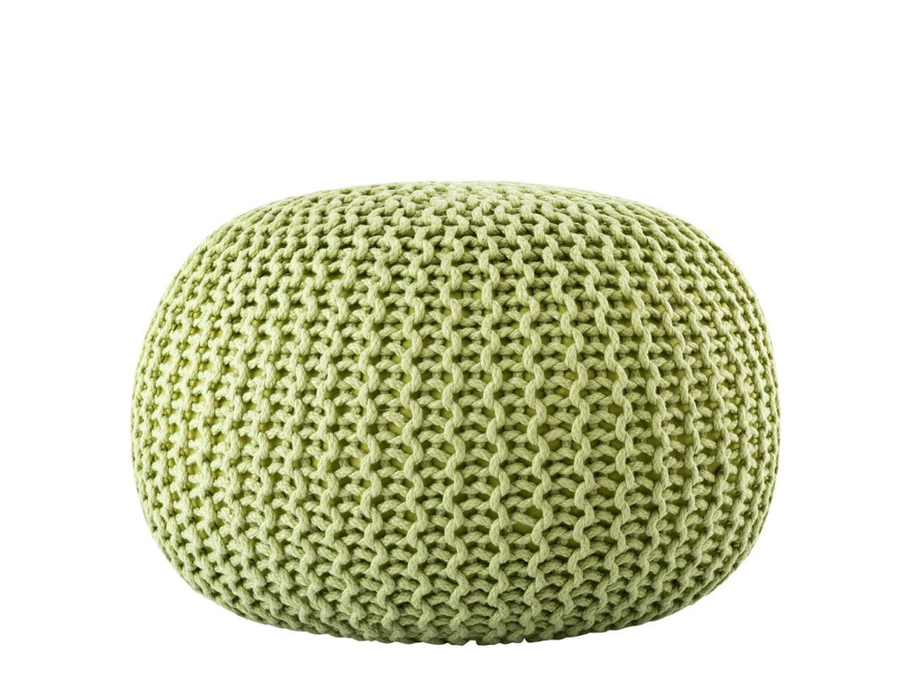 Puf/strikpuf premium Ø45cm 100% vandtæt æblegrøn