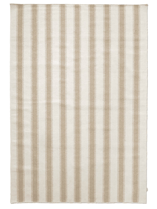 Striber 200x300 Off white/Naturlig