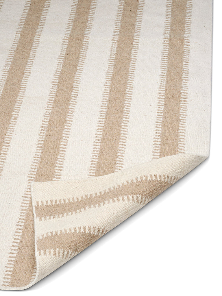 Striber 250x350 Off white/Naturlig