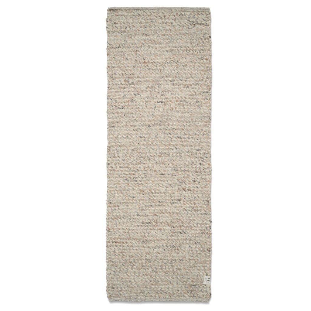 Løber Merino 80x200 Naturlig Beige