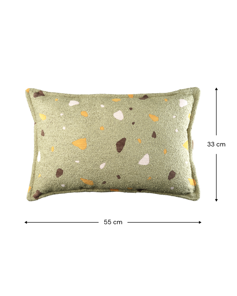 Terrazzo Moss Bolster Pude