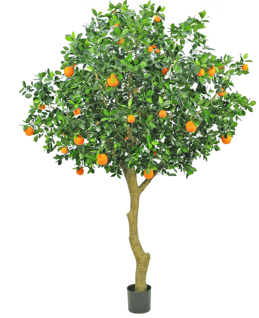 Kunstigt appelsintræ – 275 cm