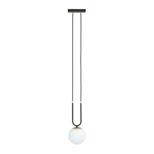 Loftlampe GLAM 1 - Sort / Hvid / Guld - Nordic Unique