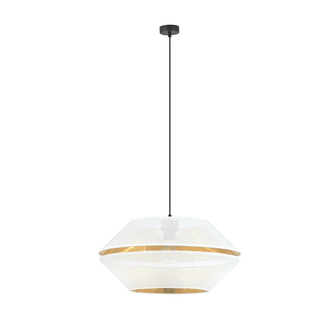 Loftlampe MALIA 1 - Hvid / Guld - Nordic Unique
