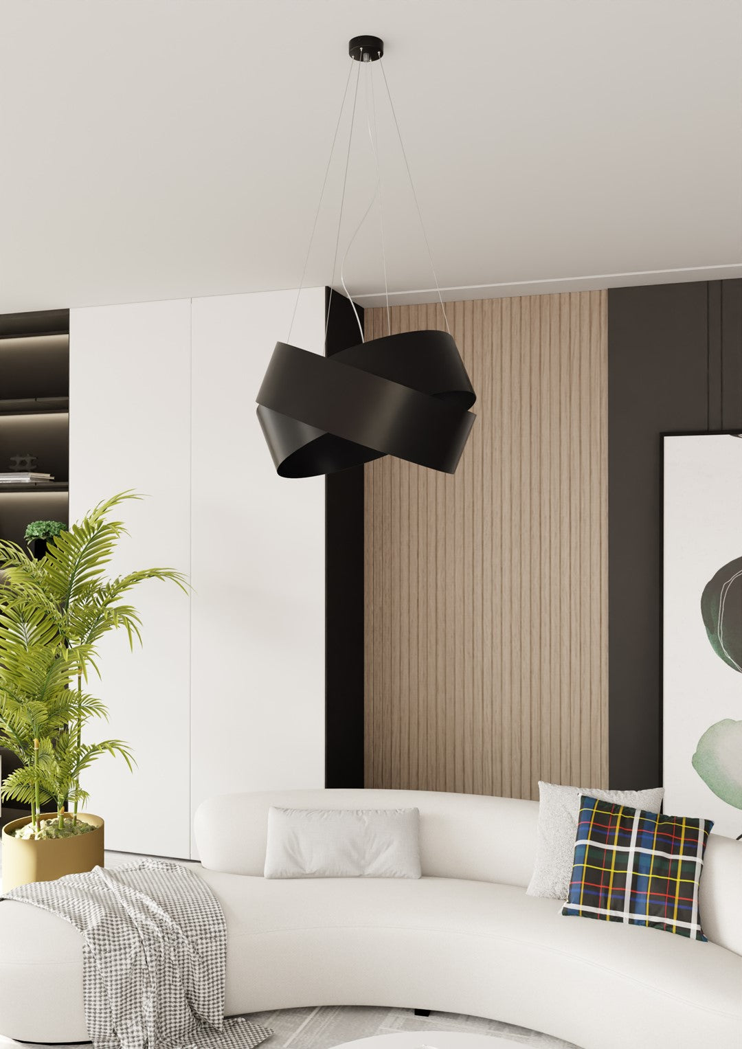 Loftlampe VIENO - Sort - Nordic Unique