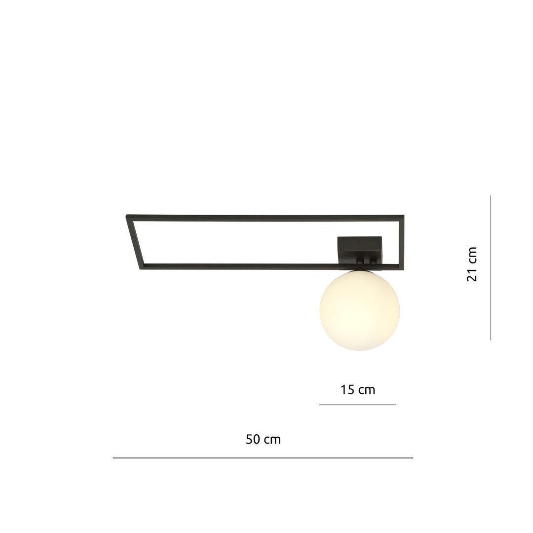 Loftlampe IMAGO 1A - Sort / Hvid - Nordic Unique