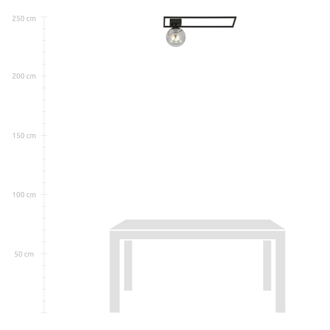 Loftlampe IMAGO 1B - Sort / Grafit - Nordic Unique