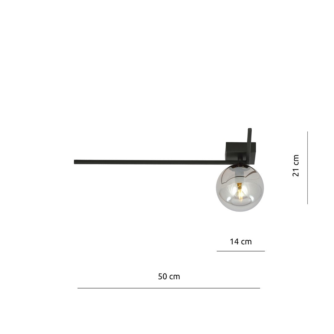 Loftlampe IMAGO 1F - Sort / Grafit - Nordic Unique