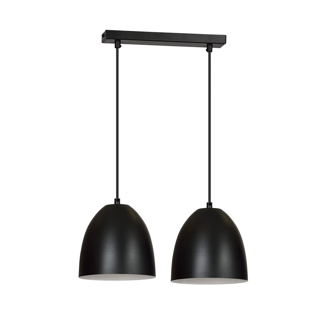 Loftlampe LENOX 2 - Sort / Hvid - Nordic Unique