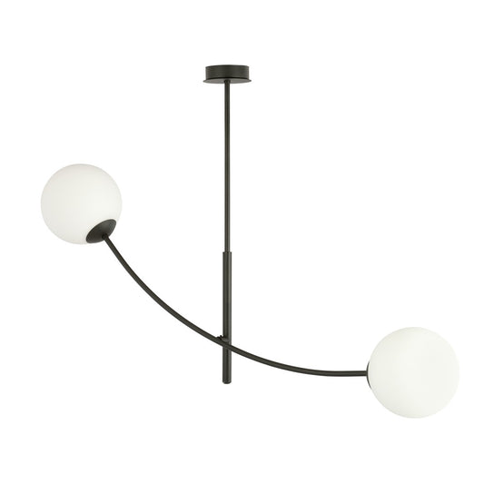 Loftlampe HUNTER 2 - Sort / Hvid - Nordic Unique