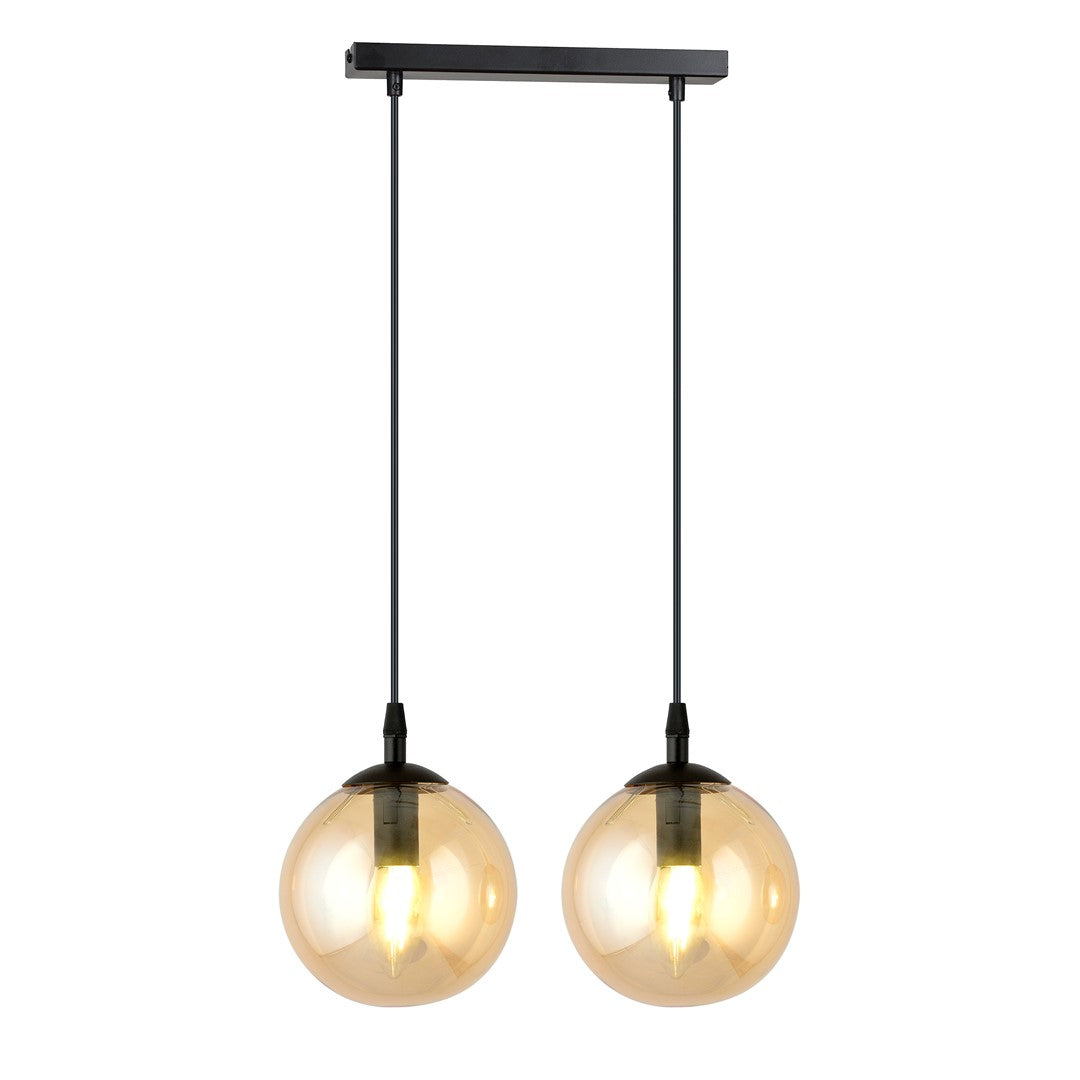 Loftlampe COSMO 2 - Sort / Rav - Nordic Unique